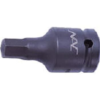 ヘキサゴンレンチソケット(ショートタイプ) (差込角12．7mm) NAC(長堀工業)