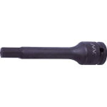 ヘキサゴンレンチソケット(ロングタイプ) (差込角9.52mm) NAC(長堀工業)