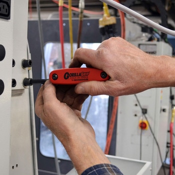 六角棒レンチセット(ナイフ式) ゴリラグリップ - BONDHUS