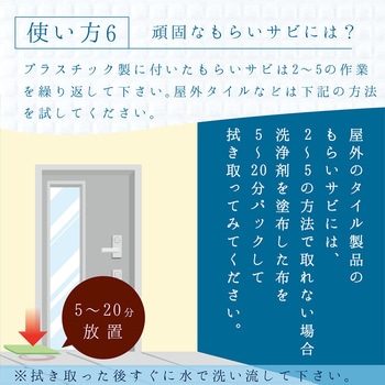 復活洗浄剤 サビ取り用 もらいサビ除去洗浄剤 カンペハピオ