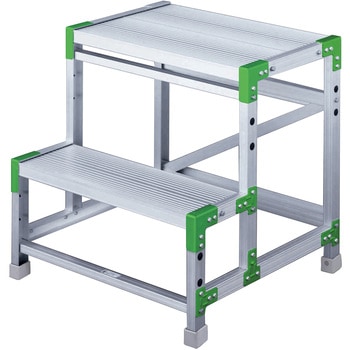 作業用踏台 エコシリーズ(アルミ製) 長谷川工業