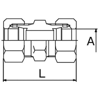 鋼管用 くい込み継手 J フレヤードユニオン フジトク