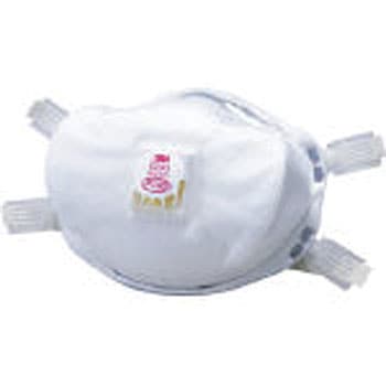 3M 使い捨て式防じんマスク DL3 排気弁付き 3M(スリーエム)