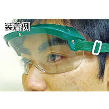 M5-N セーフティゴーグル 理研オプテック クリア メガネ併用可タイプ
