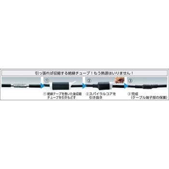 常温収縮チューブ(機器接続用) 3M SB-BP3-120TA 100個入 - その他