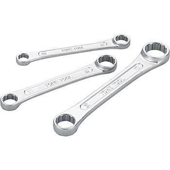 ショートめがねレンチ(ストレート) TONE(トネ/旧:前田金属工業)