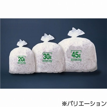 HT21 容量表記入り白半透明ゴミ袋 1袋(10枚) 日本サニパック 【通販