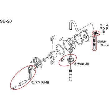 PA-339 工進ドラムポンプSB用 吐出ホース 1個 工進 【通販サイトMonotaRO】