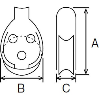プーリーブロック(ベケなしタイプ) 水本機械製作所
