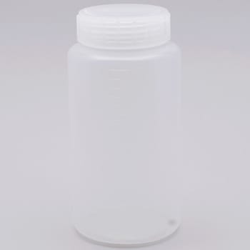 サンプラ(R)PPボトル広口(目盛付タイプ) サンプラテック ネジ口瓶 【通販モノタロウ】