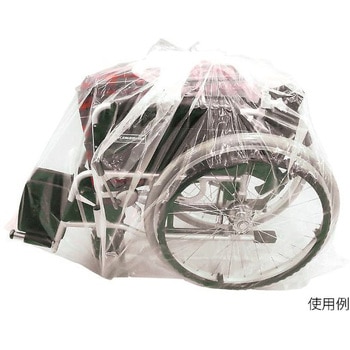車椅子用袋(透明タイプ) アズワン