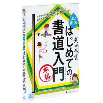 RH4701 武田双雲 水で書けるはじめてのお習字(初めての書道入門) 1