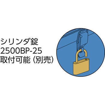 T-190SV トランク型工具箱 1個 TRUSCO 【通販サイトMonotaRO】