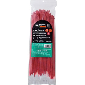 カラーケーブルタイ TRUSCO
