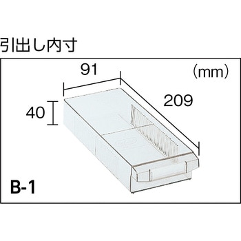 B-35 B型バンラックケース 1台 TRUSCO 【通販サイトMonotaRO】