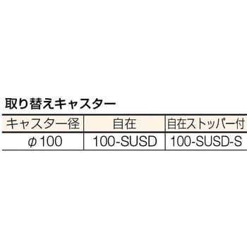 ステンレス製導電性ワゴン TRUSCO 標準型 【通販モノタロウ】