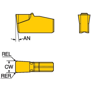 T-Max(R) Qカット 旋削加工用チップ サンドビック