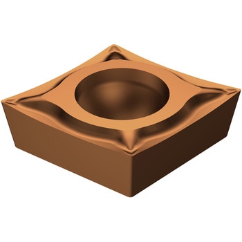 旋削用ポジ・チップ CoroTurn 107 CC□□型-06(ひし形80°)R0.4 推奨材種M(ステンレス鋼) サンドビック