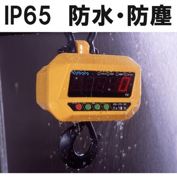 HS-CD-30-K-16(トレサビリティ関係書類付) 防水・防塵直示式ホイスト