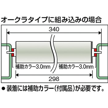 単品ローラ  オールステンレス TRUSCO