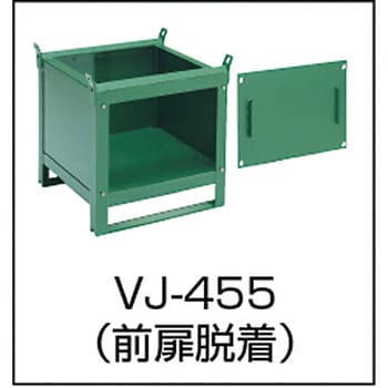 VJ-455 ミニカーゴ TRUSCO 幅450mm奥行450mm高さ450mm 1台 VJ-455
