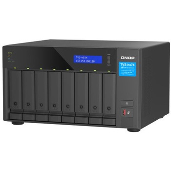 QNAP 10/25GbE接続のPCIe Gen 4拡張性 仮想化アプリケーション用マルチスレッドプロセッサ搭載 8ベイタワー型NAS QNAP