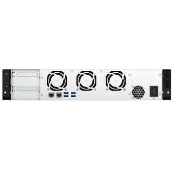 QNAP 2U 8ベイ 省スペース設計 Intel Atom プロセッサー C5125 搭載 ラックマウント型NAS TS-855eU-8G QNAP