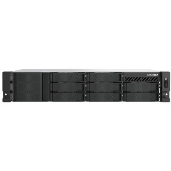 QNAP 2U 8ベイ 省スペース設計 Intel Atom プロセッサー C5125 搭載 ラックマウント型NAS TS-855eU-8G QNAP