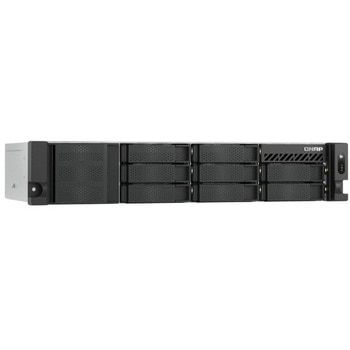 QNAP 2U 8ベイ 省スペース設計 Intel Atom プロセッサー C5125 搭載 ラックマウント型NAS TS-855eU-8G QNAP
