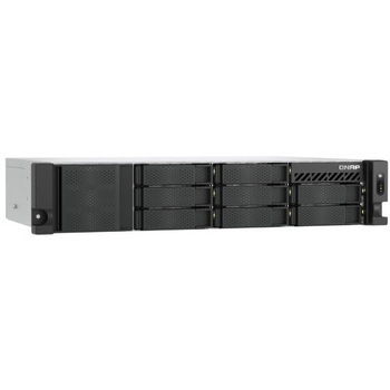 QNAP 2U 8ベイ 省スペース設計 Intel Atom プロセッサー C5125 搭載 ラックマウント型NAS TS-855eU-8G QNAP