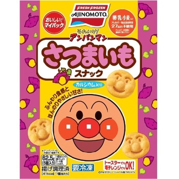 [冷凍]味の素 それいけ!アンパンマンさつまいもスナック 62.5g 味の素
