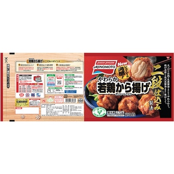 [冷凍食品] 味の素 冷凍やわらか若鶏から揚げボリュームパック 270g 味の素