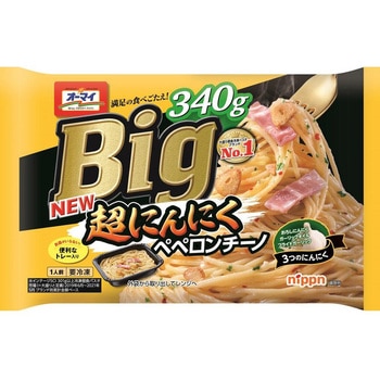 Amazon.co.jp: [冷凍] ニップン オーマイBig 超にんにく