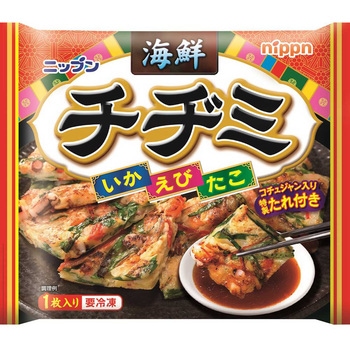 [冷凍食品] ニップン 海鮮チヂミ 200g ニップン