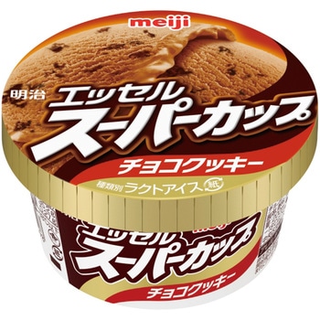 [冷凍] 明治 エッセルスーパーカップチョコクッキー 200ml 明治(乳業)