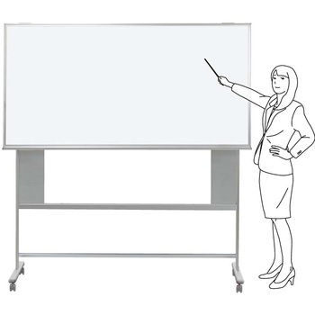 スチール製片面昇降式移動ボード TRUSCO