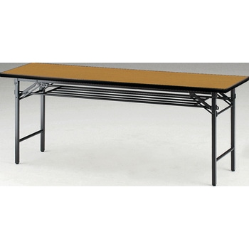 折りたたみ会議テーブル 天板色：チーク - TRUSCO