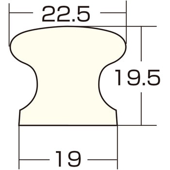 PCスターツマミ アイワ金属