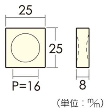 スクエアツマミ アイワ金属