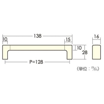 フラットハンドル2 - アイワ金属
