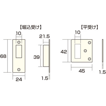 引戸用WCロック アイワ金属