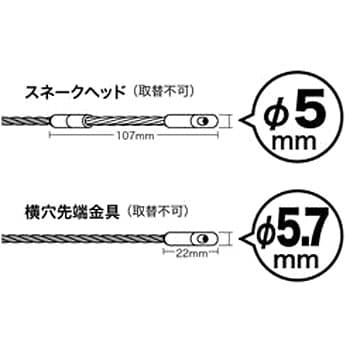 ブラックスリムライン(スリムヘッド)