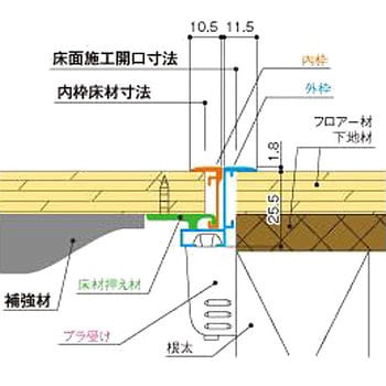 床下点検口 桟レス SPG(サヌキ)