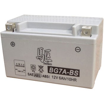 Bg7a Bs 高性能ゲルタイプバッテリー 駆 Broad バッテリー容量 6ah 他社参考品番 Gsユアサ Ytx7a Bs 他社参考品番 Furukawa Ftx7a Bs Bg7a Bs 通販モノタロウ