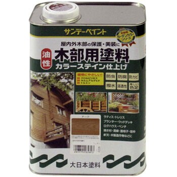 油性木部用塗料カラーステイン サンデーペイント