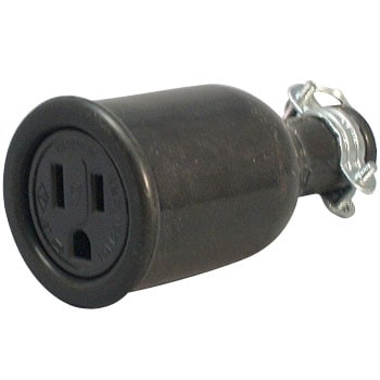 P.TOMA15様・専用 ME2624 防水ゴムコネクタボディ接地2P 1個 オーム電機 【通販