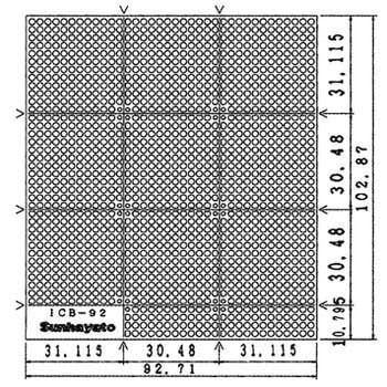 ユニバーサル基板 サンハヤト