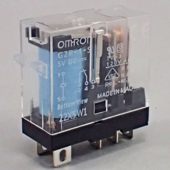 ミニパワーリレー プラグイン端子タイプ G2R-□-S オムロン(omron)