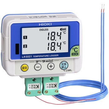データミニ温度ロガー(熱電対) 日置電機(HIOKI) 温湿データロガー 記録