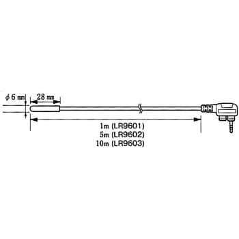 LR9602(5m) LR-5001用温湿度センサー(5m) 1個 日置電機(HIOKI) 【通販